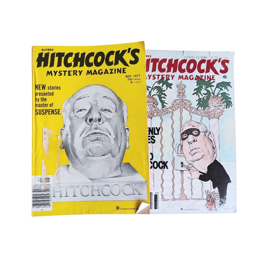 Alfred Hitchcock's Mystery Magazine May 1977 And August 13, 1980
